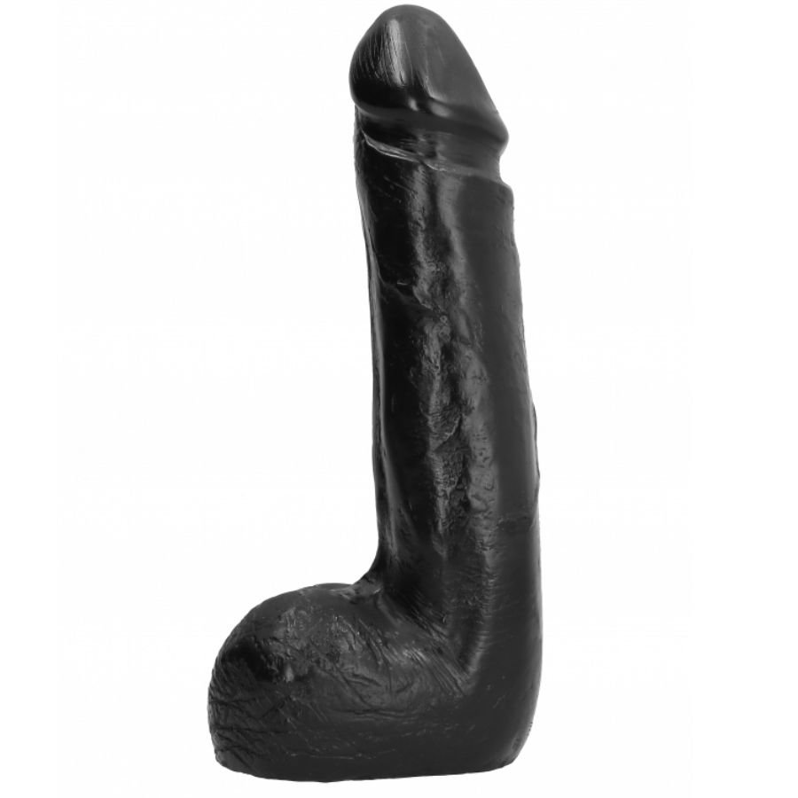 img_62746_98ed914093eae6d457b390fe3bfbafd9_1 - KUNOGUNDA Minkšta juoda realistiška dildo 20 cm iš TPR medžiagos