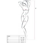Moteriškas tinklelio bodis BS020 Black, universalus dydis