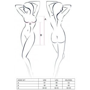 Moteris Akkie Set slaugytoja kostiumas, seksualus apatinis