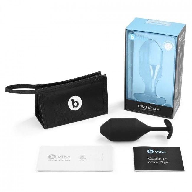 img_64986_10f2a3e517b870b64edc798fa5e043b3_1 - KUNOGUNDA Vibe Snug analinis kištukas 4 juodas, 257g silikonas