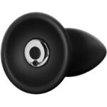 Mažas įkraunamas analinis kištukas su 10 vibracijų funkcijų