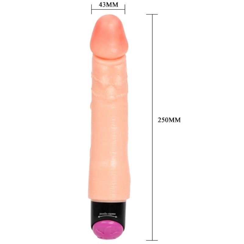 img_68575_7139621e4eaa7a26d5fb73ab02860bfb_1 - KUNOGUNDA Lankstus realus vibratorius 25 cm, kelių greičių, unisex