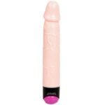Spalvingas vibruojantis dildo su sukimosi funkcija, 24 cm