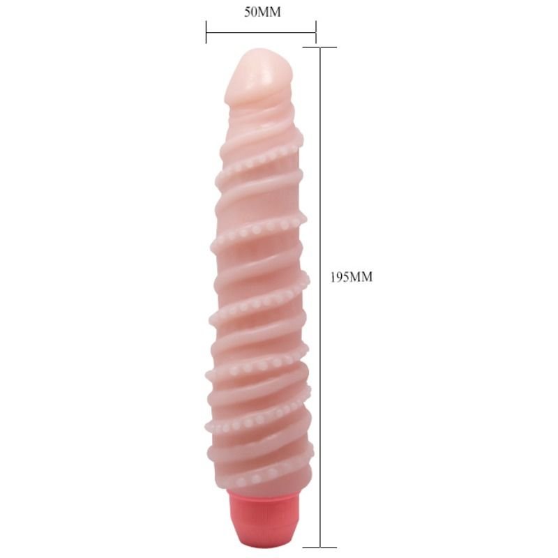 img_68717_3384ab3db168a806da63c44383dc1fd8_1 - KUNOGUNDA Flexi Vibe Sensual Spiral vibratorius 19,5 cm, tekstūruotas