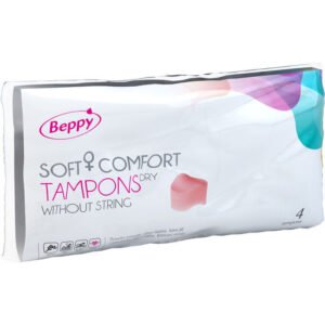 Minkštos kolektyvo tamponai sausa, 4 vnt. be siūlų