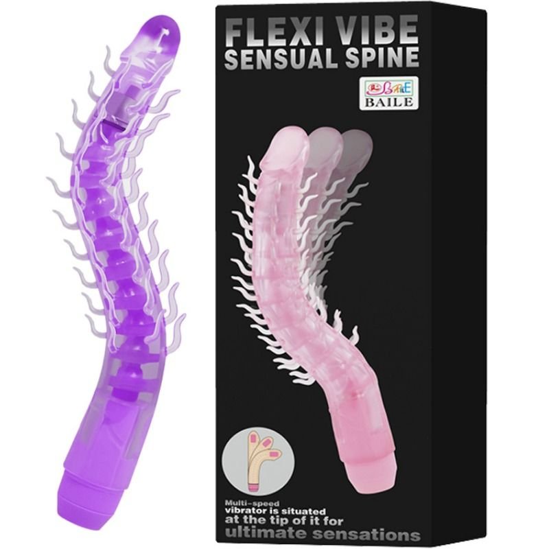img_74650_371e3fc77b7aba38fa0bcdd5aaa50507_1 - KUNOGUNDA Flexi Vibe lankstus vibruojantis dildo alyvinis 23,5 cm