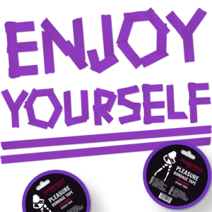 Lipni alyvinės vergijos juosta BDSM žaidimams, 15 metrų