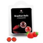 img_82567_e482dfb004bad77f29c73d9897b7b849_1 - KUNOGUNDA Brazilijos masažo kamuoliai su braškių aromatu, 2 vienetai