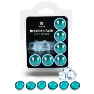 6 Brazilijos rutulių rinkinys su šaltu efektu, 10,63 €