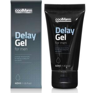 Coolmann Delay Gel 40ml ejakuliacijos atidėjimui, ilgiau