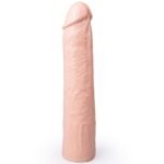 Tikroviška dildo Benny 25,5 cm, natūrali spalva, lankstus