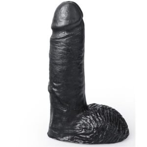 Dildo juoda spalva Marcel 17 cm – realistiškas malonumas