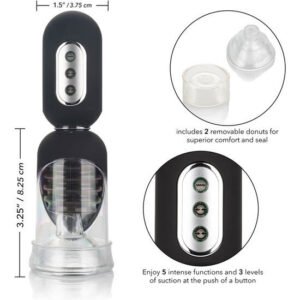 Kieto galvos siurblio rinkinys: automatinis, 3 lygiai,