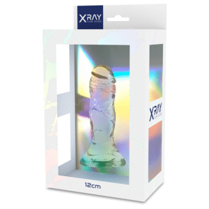 img_89847_d4687b83590c9a01c2b843022869c440_1 - KUNOGUNDA Skaidrus dildo X Ray Clear 12 cm, realistiškas, kokybiškas