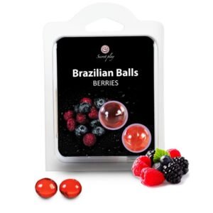 2 Brazilijos kamuolių uogos su uogų aromatu, intensyviam