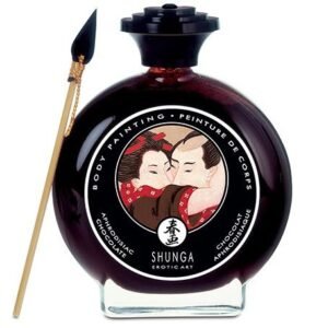 Šokolado kūno dažai Shunga – subtilus afrodiziakas poroms