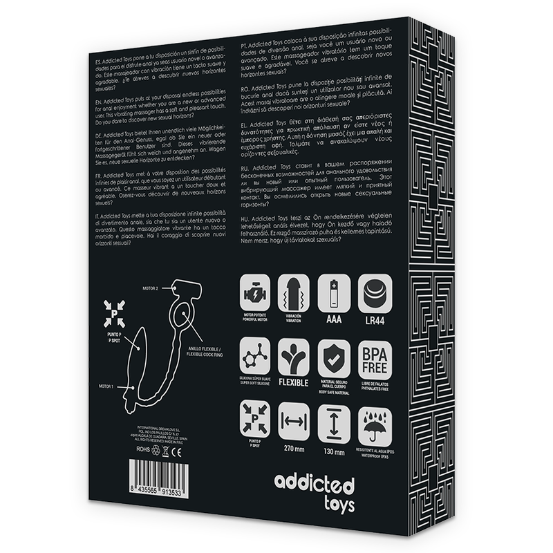 img_99426_0c859a259571c92646f1f5f3807b22b2_1 - KUNOGUNDA Analinis kištukas su vibraciniu žiedu, silikoninis, 2,95 €